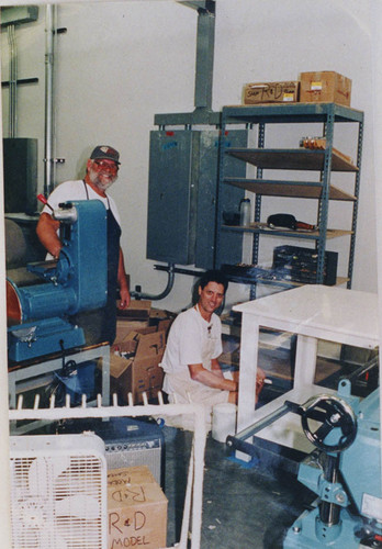 Two Men at Fender Shop