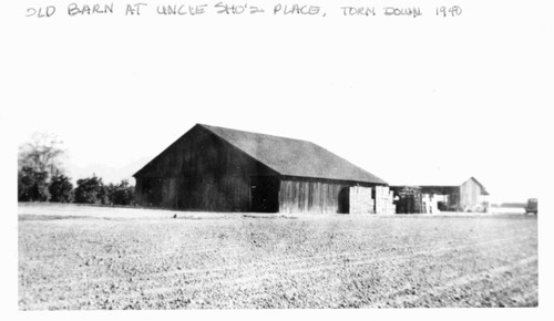 Old barn of Katayama family farm