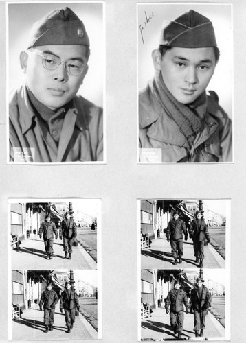 PFC Hiroshi Matoba in France in World War II