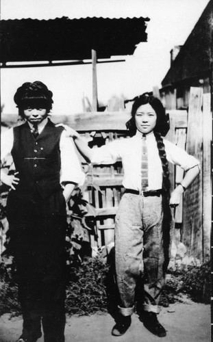 Daisy (Fung) Joe and Rosie Moey Yuen (Mrs. Yow Joe)