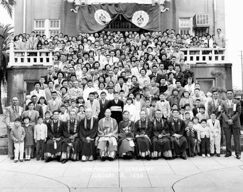 Buddhist Confirmation Ceremony, Dinuba, California