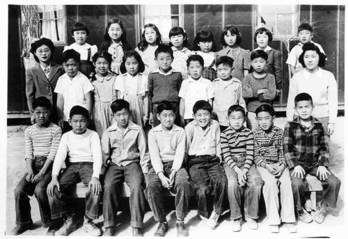 Children at Poston, Arizona Internment Camp