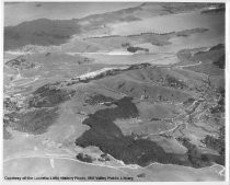 Aerial view of Mill Valley and environs, circa 1930s