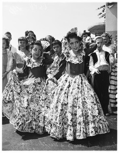 Old Spanish Days in Santa Barbara, 1951