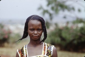 Mbororo hairstyle, Meiganga, Adamaoua, Cameroon, 1953-1968