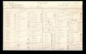 WPA household census for 307 COLUMBIA AVE, Los Angeles