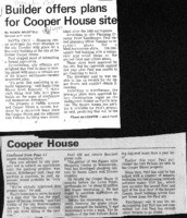 Builder offers plans for Cooper House site