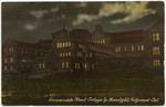 Immaculate Heart College by moonlight, Hollywood, Cal.