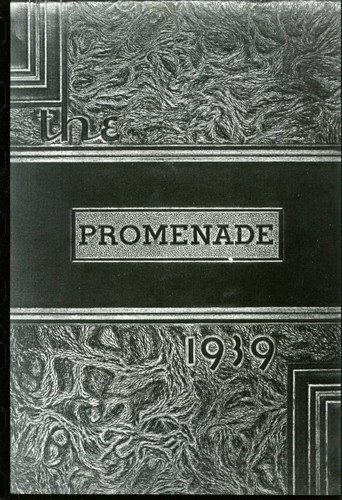 Cover of Promenade yearbook, 1939