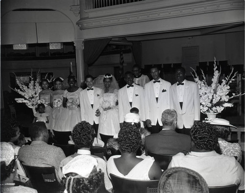 Wedding Ceremony, Los Angeles, 1958