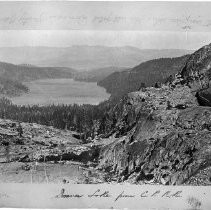"Donner Lake from Central Pacific Railroad"