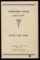 Commencement exercises, Class of 1944, Poston II High School