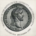 Bulletin of the Institute for Antiquity and Christianity, Volume XI, Issue 4