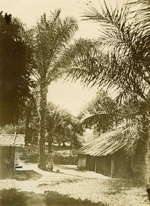 Fang village, in Gabon