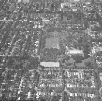 Aerial of East Sacramento