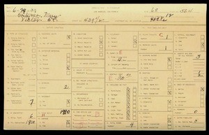 WPA household census for 439 1/2 VICTOR ST, Los Angeles