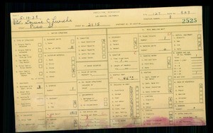 WPA household census for 2115 W PICO BLVD, Los Angeles