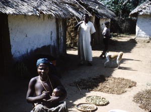 Outdoor kitchen, Bankim, Adamaoua, Cameroon, 1953-1968