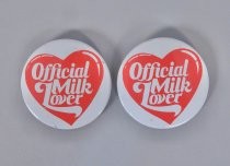 Official Milk Lover buttons