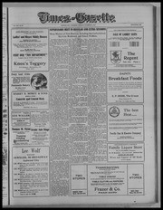 Times Gazette 1916-11-18