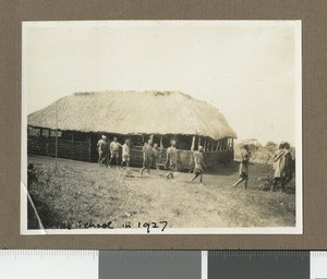School at Chogoria, Kenya, 1927