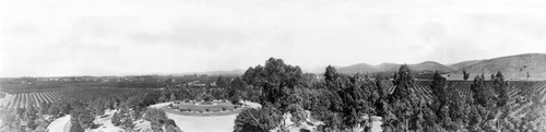 Section #3 of panoramic photo of Hewes Park in El Modena