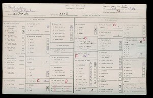 WPA household census for 851 W 83RD ST, Los Angeles County