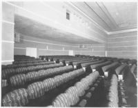 Tower Theatre, Compton, auditorium, rear, side view