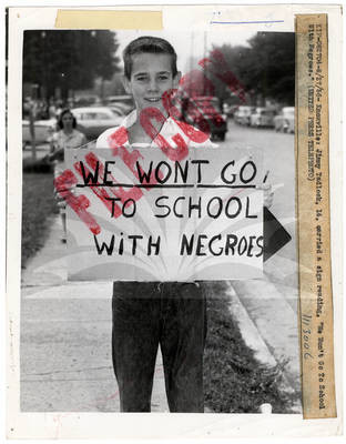 We won't go to school with Negroes