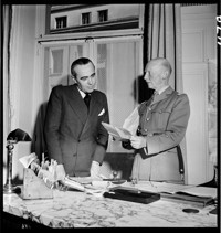 France: Gen. Huntziger, Ambassador Leahy
