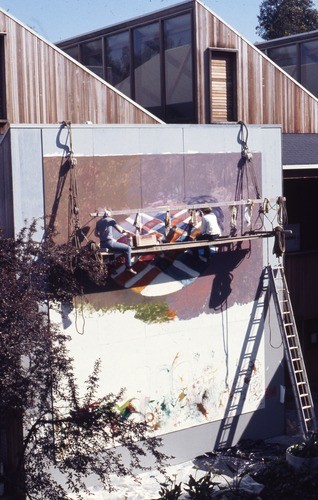 Martinez Hall Mural, 1976