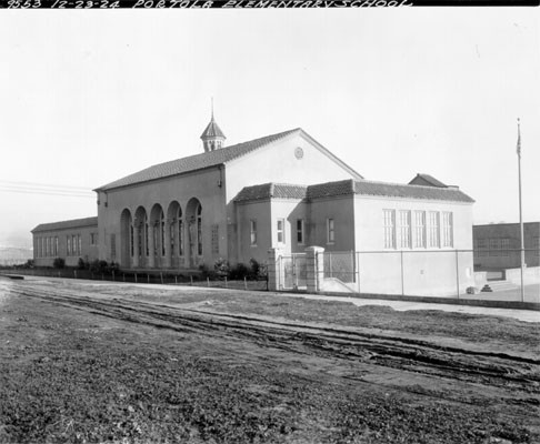 [Exterior of Edward Robeson Taylor Elementary School]