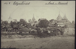 Götzen Tempel in Avah in Birmah