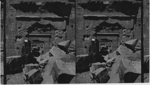 Ruined Portals of temple of Kalabsheh, Egypt