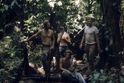 First Arrivals To Jonestown Clearing Land, Jonestown, Guyana
