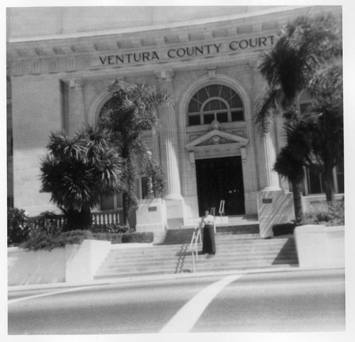 Ventura County Courthouse Just Prior to Becoming Ventura City Hall