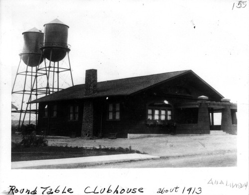 Placentia Round Table Women's Club clubhouse about 1913