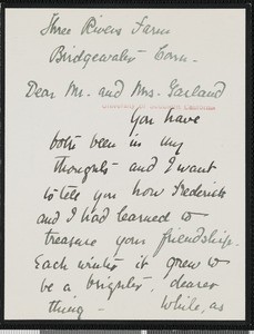 Antoinette Rotan Peterson, letter, 1938-08-07, to Hamlin & Zulime Garland