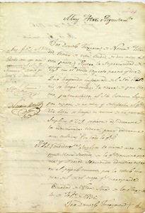 Petition of Jose Daniel Fargueson for grant of agricultural parcel, 1836