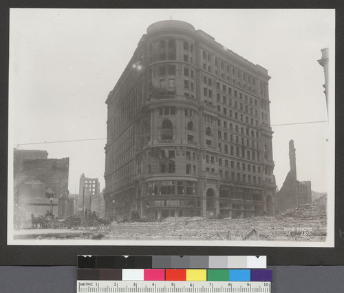 [Flood Building at Market, Powell and Eddy Sts.]
