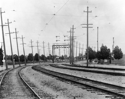 Pacific Electric Railway tracks