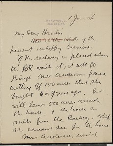 Ernest Thompson Seton, letter, 1906-01-01, to Hamlin Garland