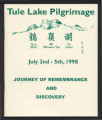 Tule Lake pilgrimage, July 2nd-5th, 1998, journey of remembrance and discovery