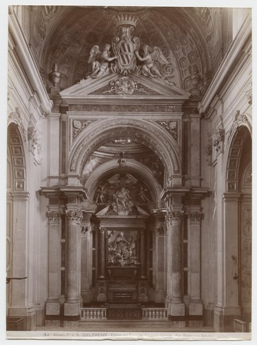 Pe. Ia. No. 2063. Firenze - Chiesa del Carmine. Cappella Corsini. (Pier Francesco Silvani.)