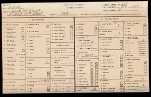 WPA household census for 734 W 77TH, Los Angeles County