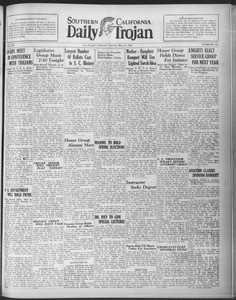 Daily Trojan, Vol. 20, No. 145, May 21, 1929