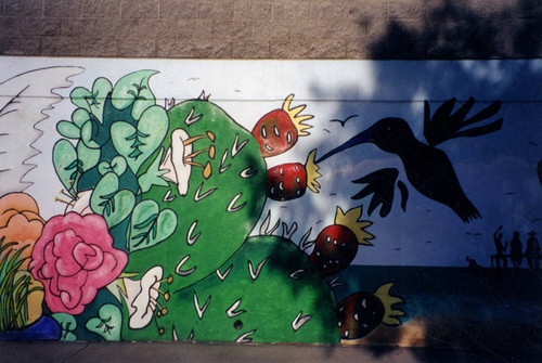 Cactus, a mural