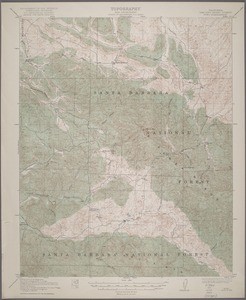 California. Pozo quadrangle (15'), 1922