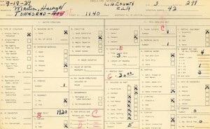 WPA household census for 1140 S TOWNSEND