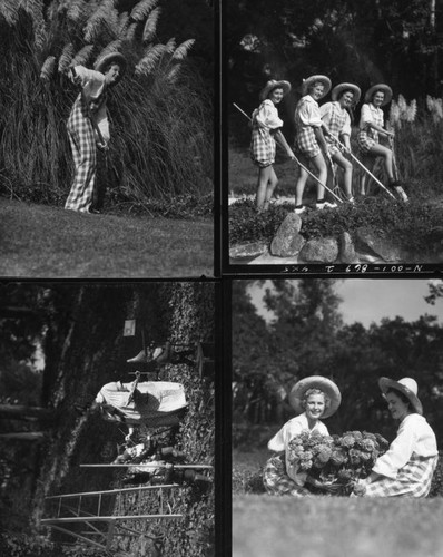 Women in the gardens, Busch Gardens